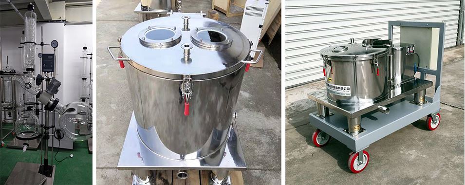 extractor with centifugal function
